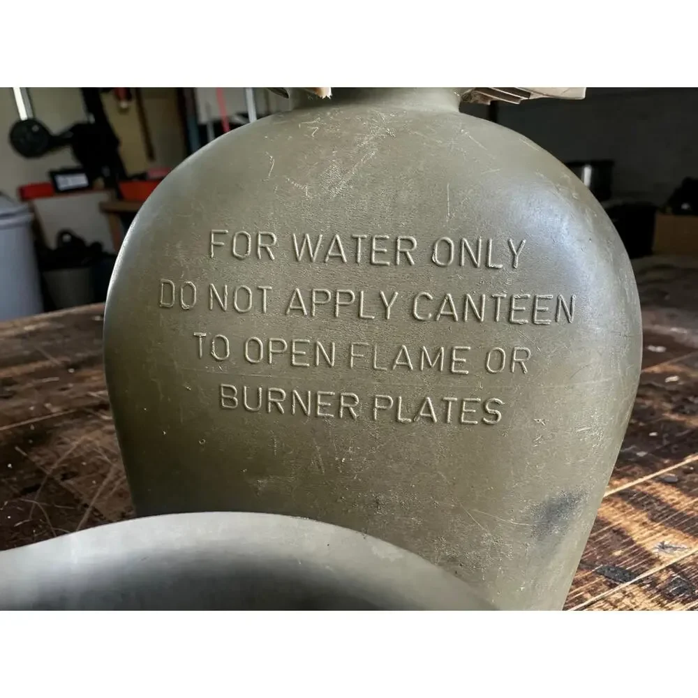 1986 USGI Arctic Canteen Zarn w Cup Cover Cold Weather Military 1 Qt